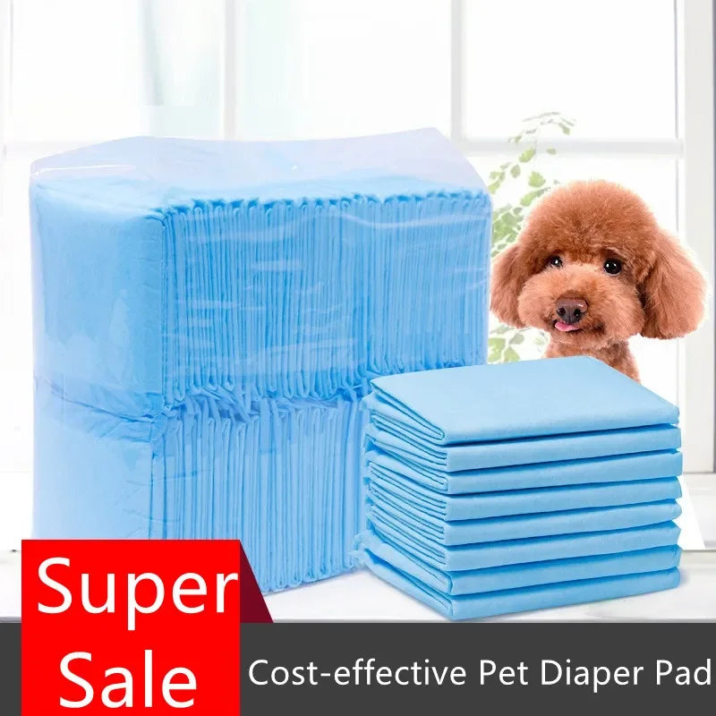 Disposable Pet Diapers & Training Pads - Multi-Size Pack for Dogs & Cats