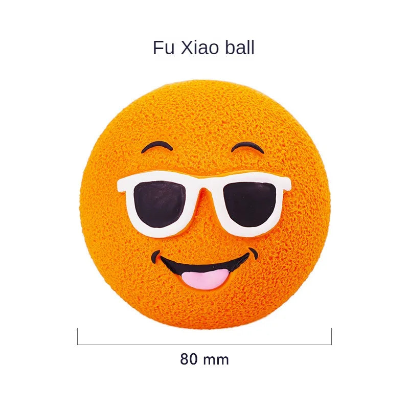 Funny Latex Dog Toy - Hot Dog Rugby Ball with Sound