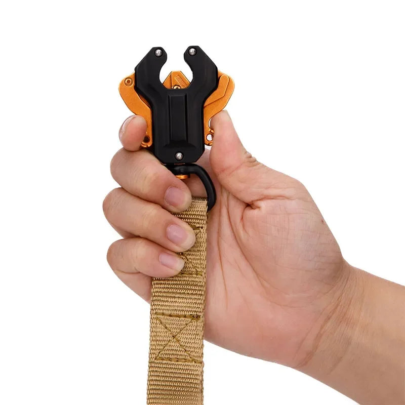 Heavy Duty Tactical Dog Leash - Padded Handle Bungee Leash for Training