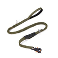 Heavy Duty Tactical Dog Leash - Padded Handle Bungee Leash for Training