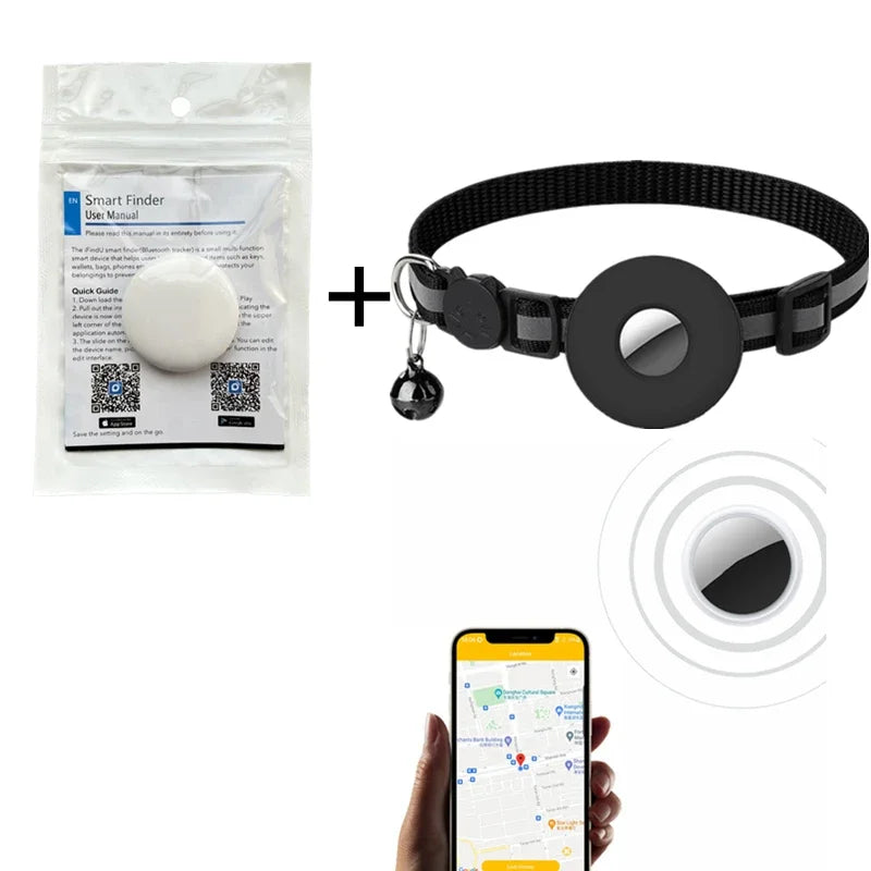 Smart Pet GPS Tracker - Bluetooth Anti-Lost Locator for Dogs & Cats