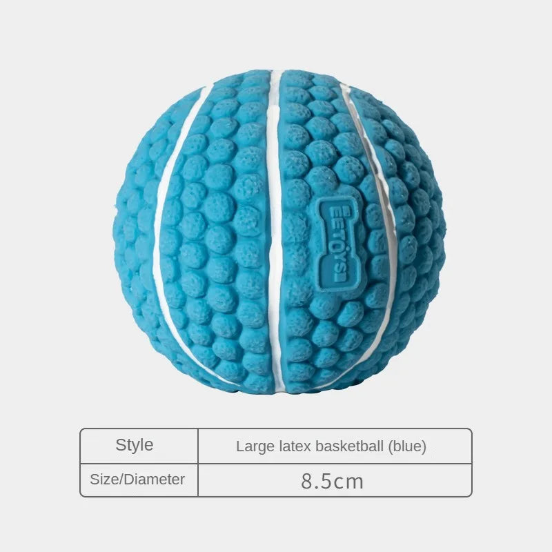 Funny Latex Dog Toy - Hot Dog Rugby Ball with Sound
